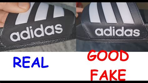 how to spot fake adidas slides|how to check for fake slides.